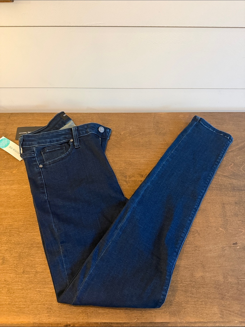 Just Black Dark Blue Skinny Jeans